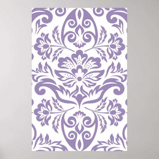 Lavender Lace Regency Gallery Wedding Poster 2 (Framsidan)