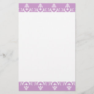 Lavender Lacy Gräns Brevpapper
