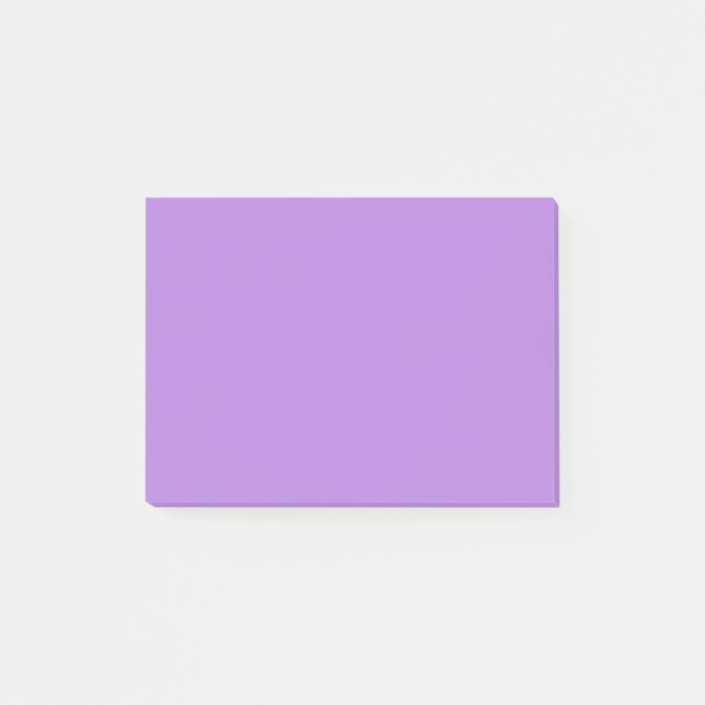 Lavender Light Lila Lilac Färg Background Post-it Block (Framsida)