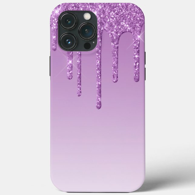 Lavender Lila Dripping Glitter (Baksida)