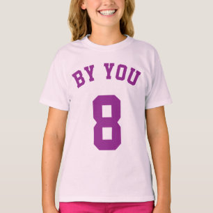 Lavender & Lila Kids Idrottsdesign Tee Shirt