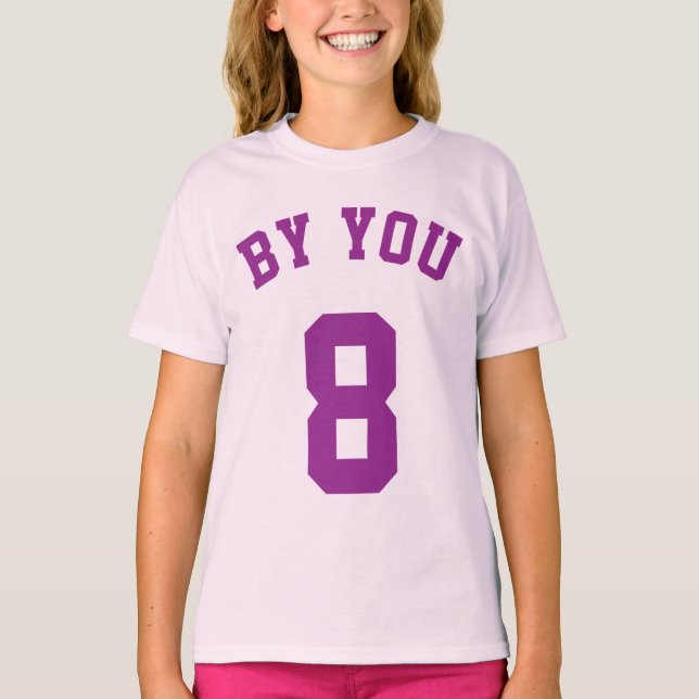 Lavender & Lila Kids | Idrottsdesign Tee Shirt (Framsida)