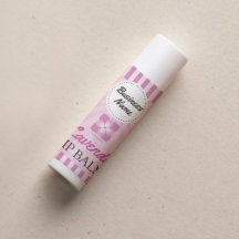 Lavender Lila - Lip Balm-etikett - 1,25-tums fyrka