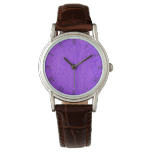 Lavender Lila Mosaic, Dam Wrist Watch Armbandsur