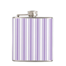Lavender lila och vit kandy rand