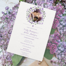 Lavender Lila Peony Blommigt Wandan Bröllop