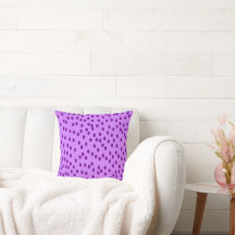 Lavender Lila Polka dots
