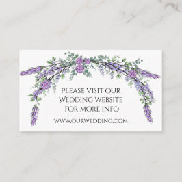 Lavender Lila Ro och Eucalyptus Tilläggskort