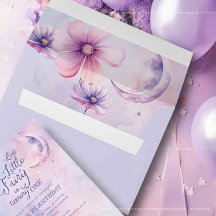 Lavender Lila Rosa Magic Fairy Måne Enchanted