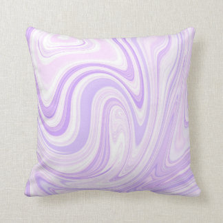 Lavender Lila Swirl Kudde