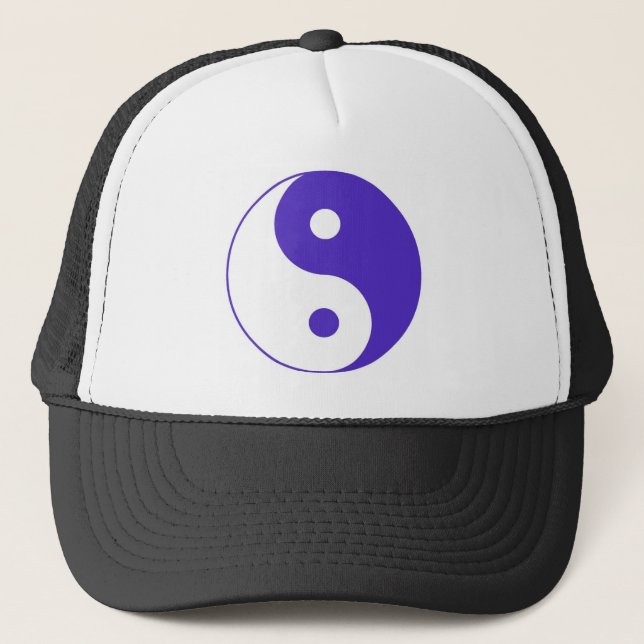 Lavender Lila Yin-Yang Keps (Framsida)