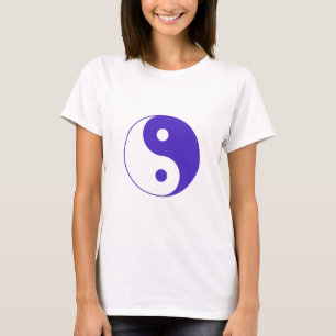Lavender Lila Yin-Yang Tee Shirt