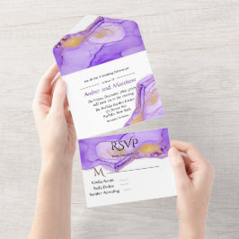 Lavender Lilac Alcohol Bläck, allt i ett enda Invi