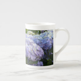 Lavender & Lilac Hortensia Hydrangea Flowers Benporslin Mugg