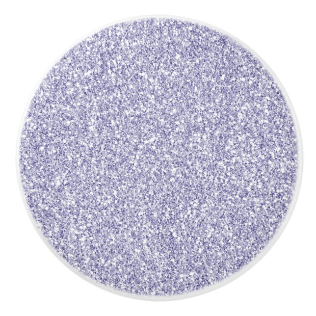Lavender Lilac Lila Glitter  Knopp (Framsidan)