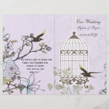 Lavender Lilac vintage Birdcage (bröllop)