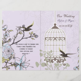 Lavender Lilac vintage Birdcage (bröllop)