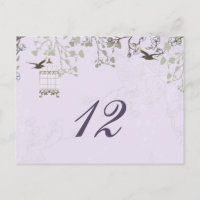 Lavender Lilac vintage Birdcage (bröllop)