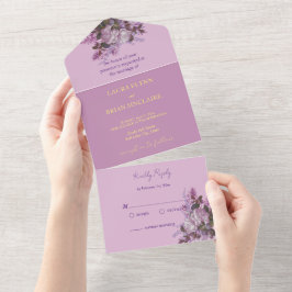 Lavender,Lilacs, Ro, Bröllop