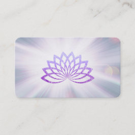 *~* Lavender Lotus Rays Reiki Energy Healing Visitkort