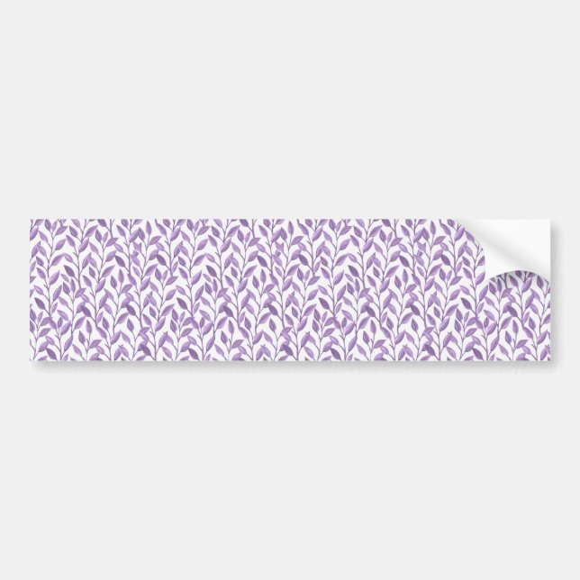 Lavender Lövs Bildekal (Framsidan)