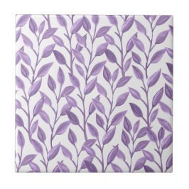 Lavender Lövs Kakelplatta