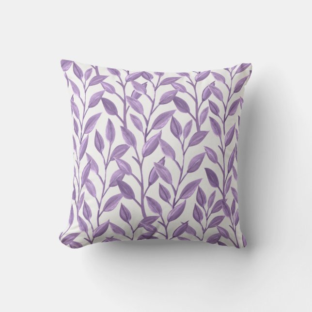 Lavender Lövs Kudde (Framsida)