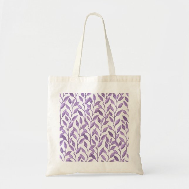 Lavender Lövs Tygkasse (Framsidan)