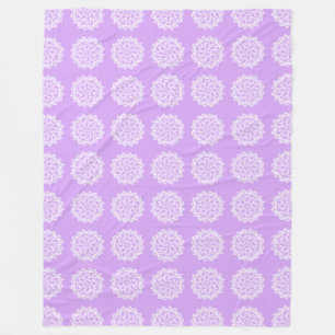 Lavender Mandala Fleecefilt