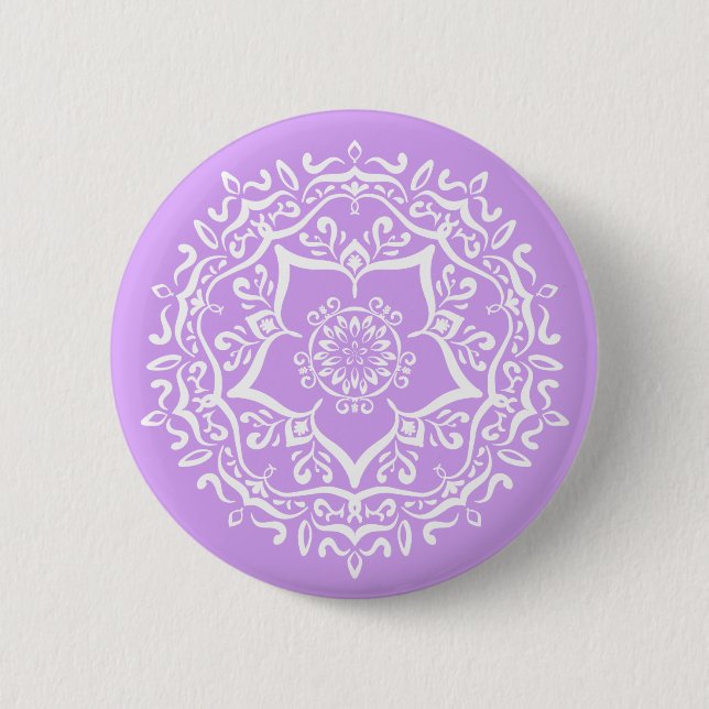 Lavender Mandala Knapp (Framsida)