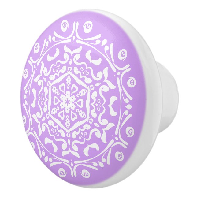 Lavender Mandala Knopp (Höger)