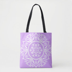 Lavender Mandala Tygkasse