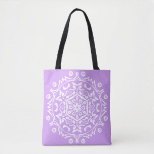 Lavender Mandala Tygkasse