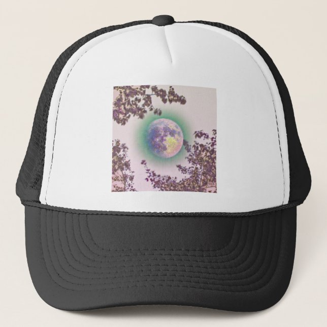 Lavender Måne Truckerkeps (Framsida)