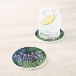 Lavender med vattenfärger underlägg