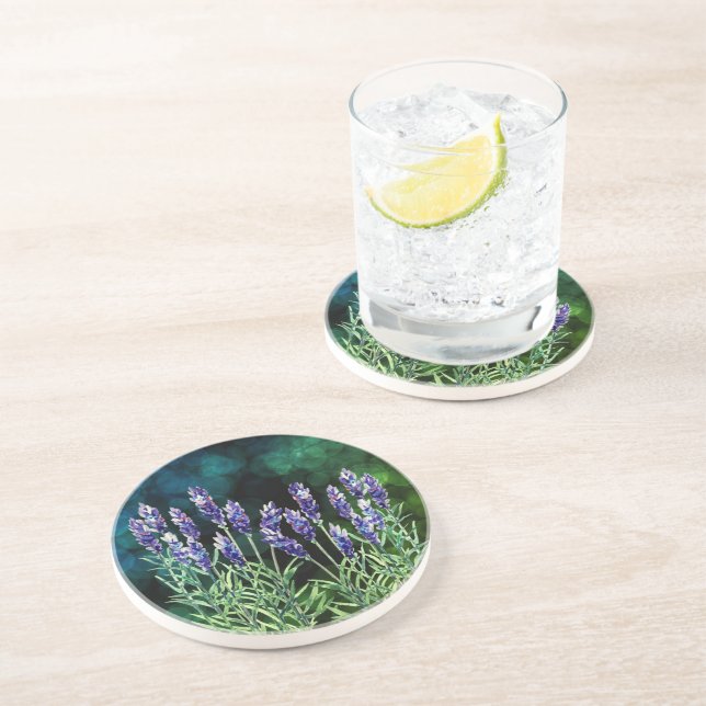 Lavender med vattenfärger underlägg (Sidan)
