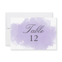Lavender Mist | Bordsnummer-kort