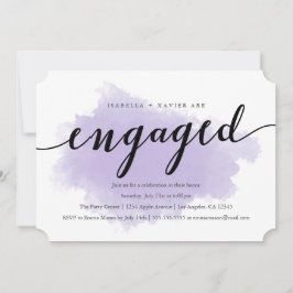 Lavender Mist | Inbjudan till Förlovningsfest