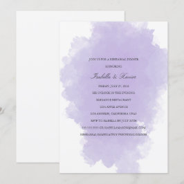 Lavender Mist | Inbjudan till repetitionsmiddag