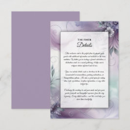 Lavender Mist och Watercolor Whispers Tilläggskort