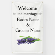 Lavender Modern Simple Elegant bröllop Ideas