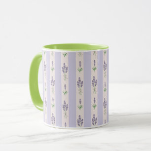Lavender Mönster Mugg