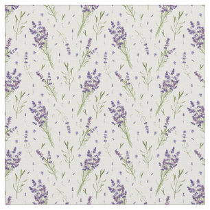 Lavender Mönster Tyg
