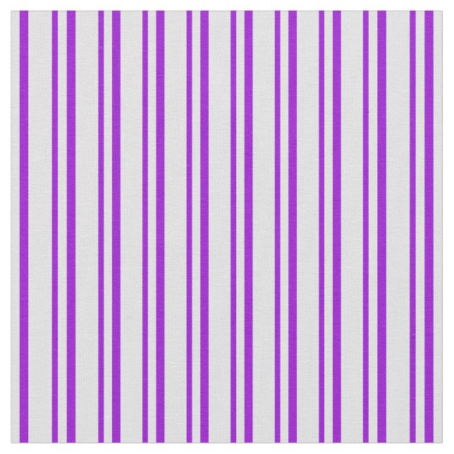 Lavender & Mörk Violet Färgad Mönster Tyg (Närbild)