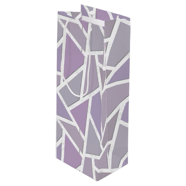 Lavender mosaic mönster (Framsidan Vinklad)