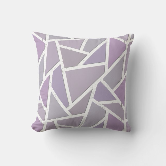 Lavender mosaic mönster kudde (Framsida)