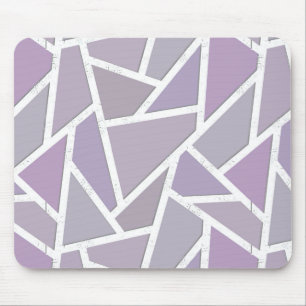 Lavender mosaic mönster musmatta