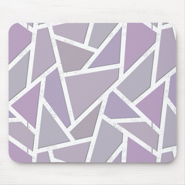 Lavender mosaic mönster musmatta (Framsidan)