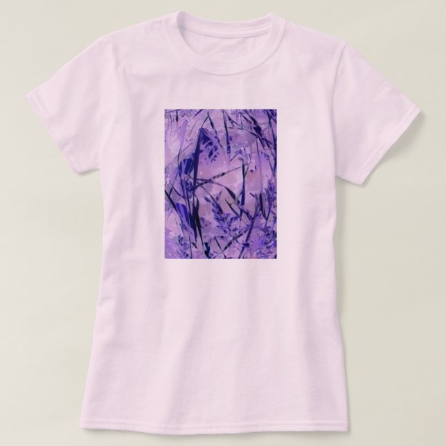 Lavender Nature T-shirt (Design framsida)
