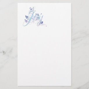 Lavender och Blue Joy Brevpapper
